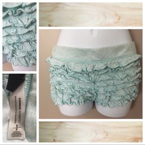 Express Intimates ruffle booty pajama shorts